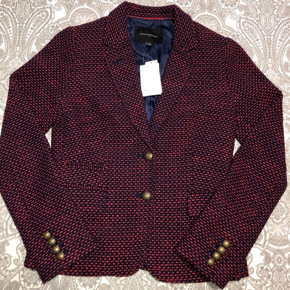 Banana Republic Tweed Blazer - Picture 1 of 7